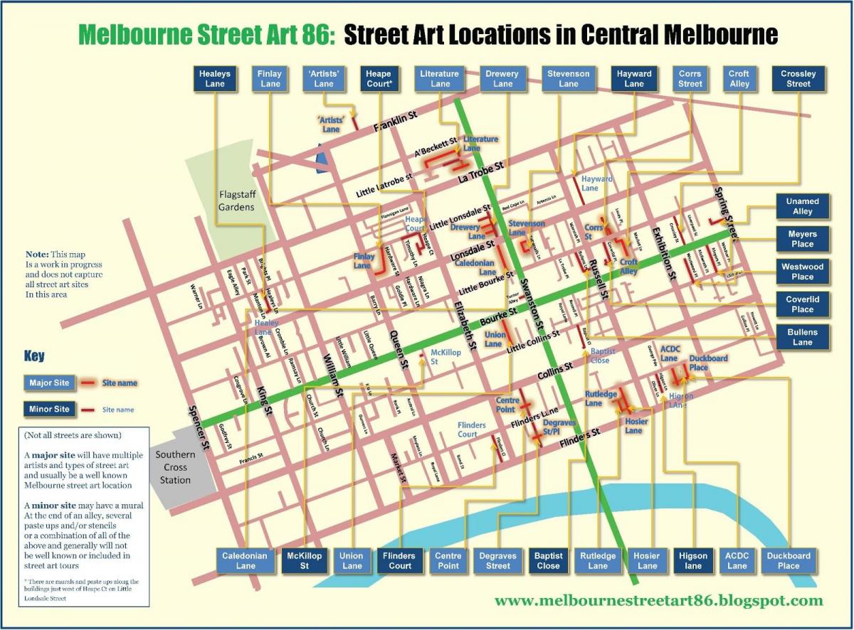 Melbourne køreplan